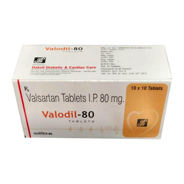 VALODIL 80 Tablet 10's