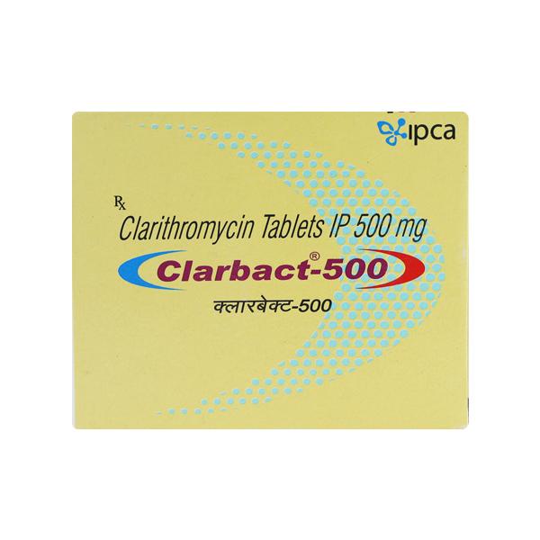 Clarbact 500mg Tablet 4'S