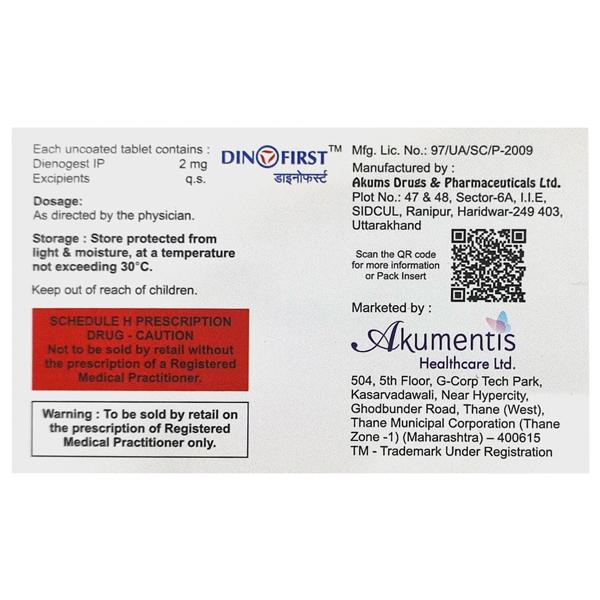 DINOFIRST 2 Tablet 15's