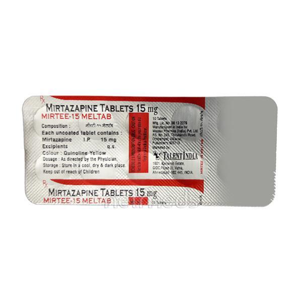 Mirtee Metlab 15mg Tablet 10 'S
