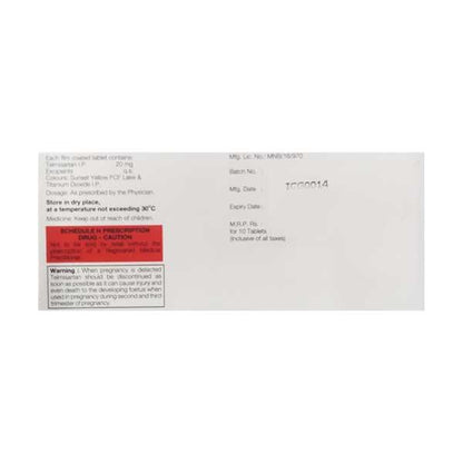 ABTELMI 20mg Tablet 10's