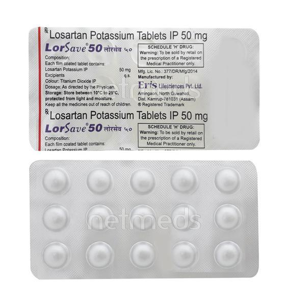 Lorsave 50mg Tablet 15'S