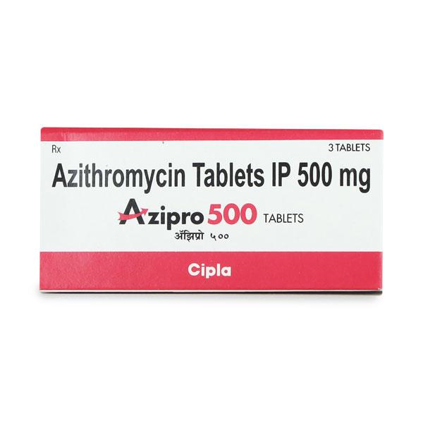 Azipro 500mg Tablet 3'S