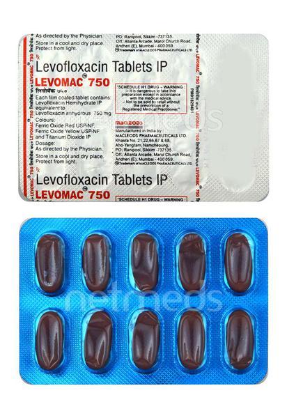 Levomac 750mg Tablet 10'S