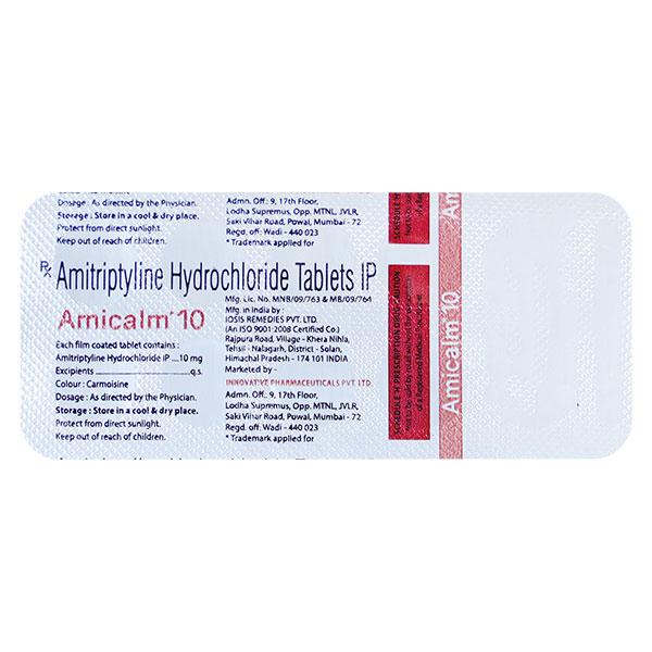 AMICALM 10 Tablet 10's