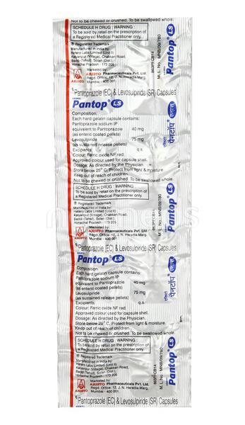 Pantop LS Capsule 10'S