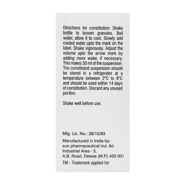 Refzil O 250mg Suspension 30ml