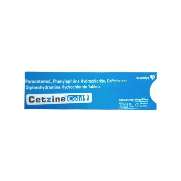CETZINE COLD Tablet 10's
