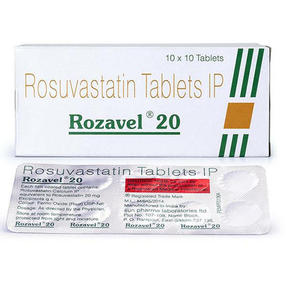 Rozavel 20mg Tablet 10'S