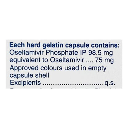 Antiflu 75mg Capsule 10'S