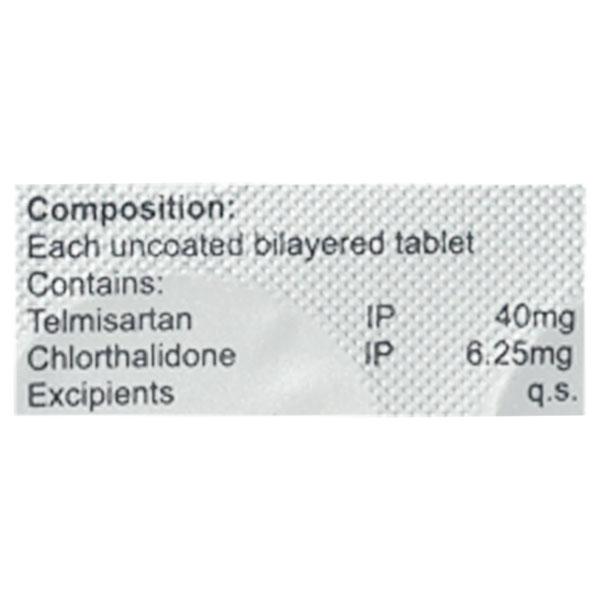 TELX C 40/6.25 Tablet 15's