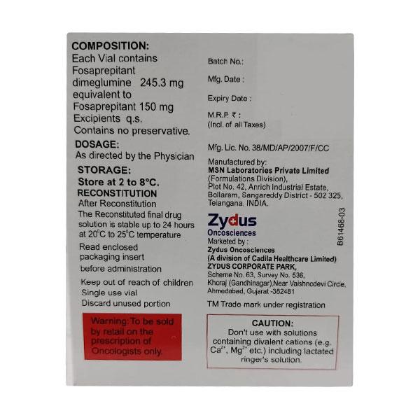 FOSUP 150 Injection 1's