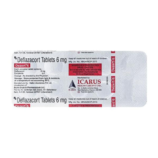 Dezert 6mg Tablet 10'S