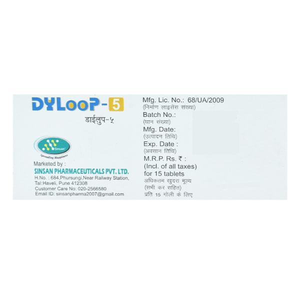DYLOOP 5 Tablet 15's
