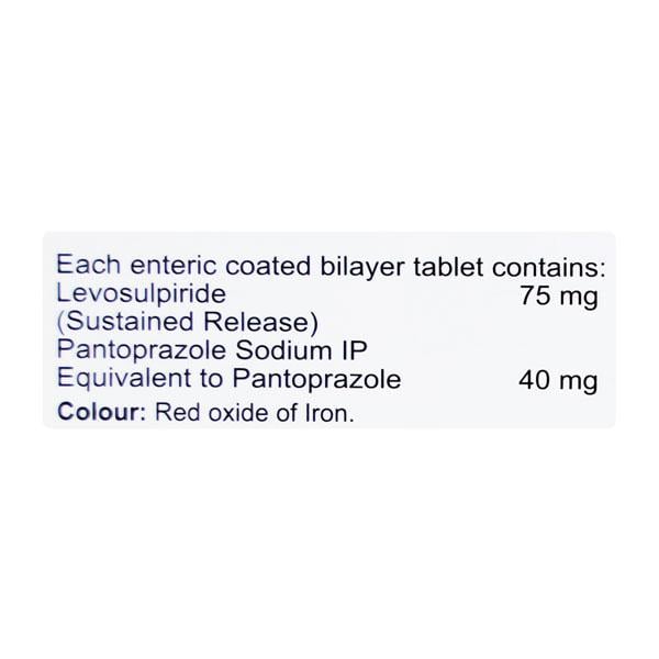 Panbloc L 75mg/40mg Tablet 10'S