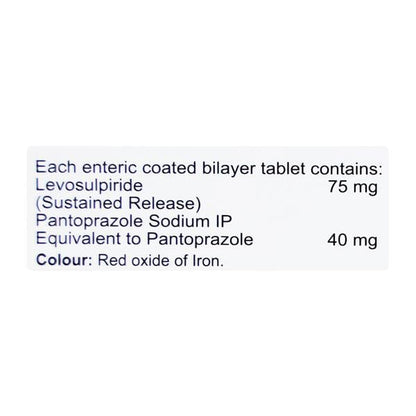 Panbloc L 75mg/40mg Tablet 10'S