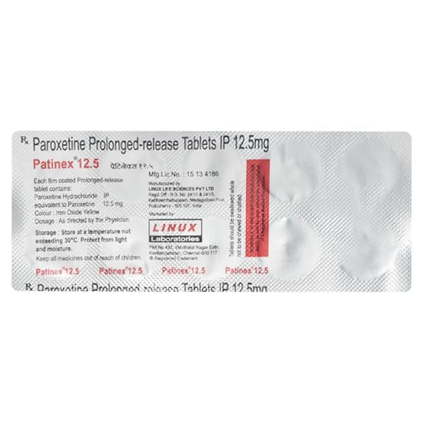 Patinex 12.5mg Tablet 10'S