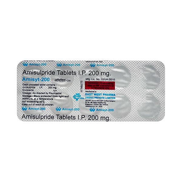 Amisyt 200mg Tablet 10'S