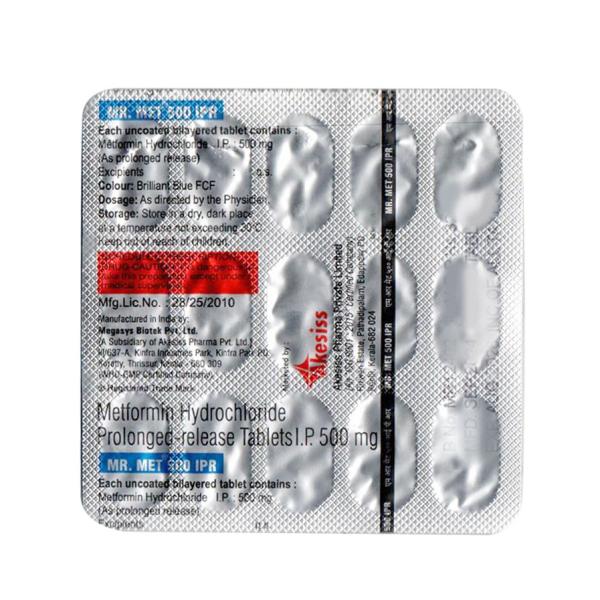 MR MET 500 IPR Tablet 15's