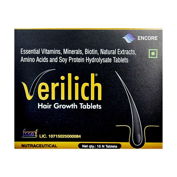 VERILICH HAIR GROWTH Tablet 15's