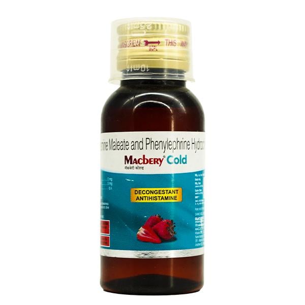 MACBERY COLD Syrup 60ml - Global Surgicals