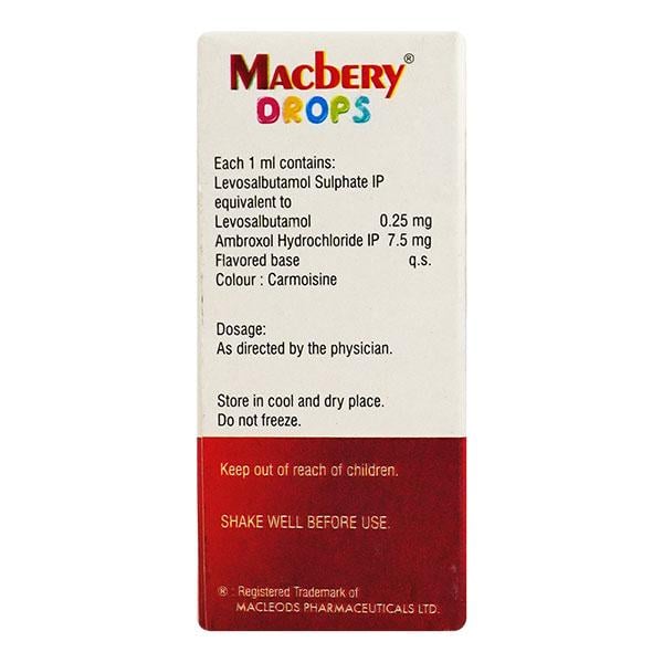 Macbery Drops 15ml - Global Surgicals
