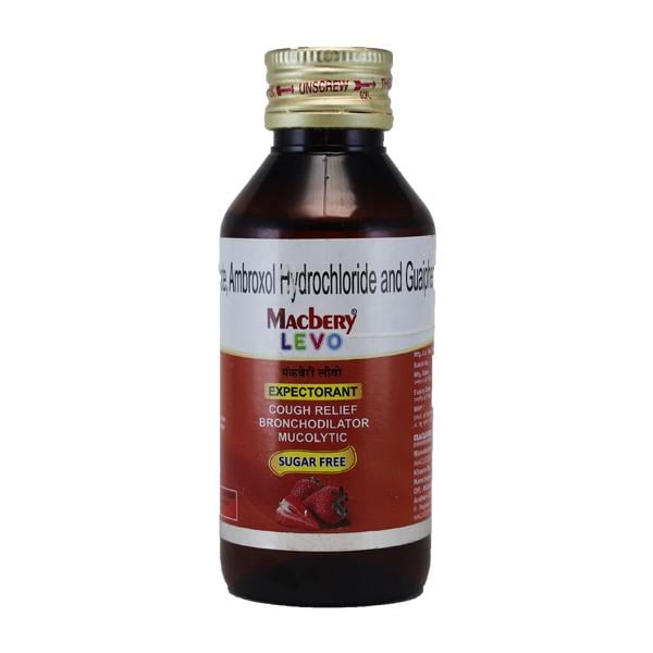 Macbery Levo Sugar Free Expectorant 100ml - Global Surgicals