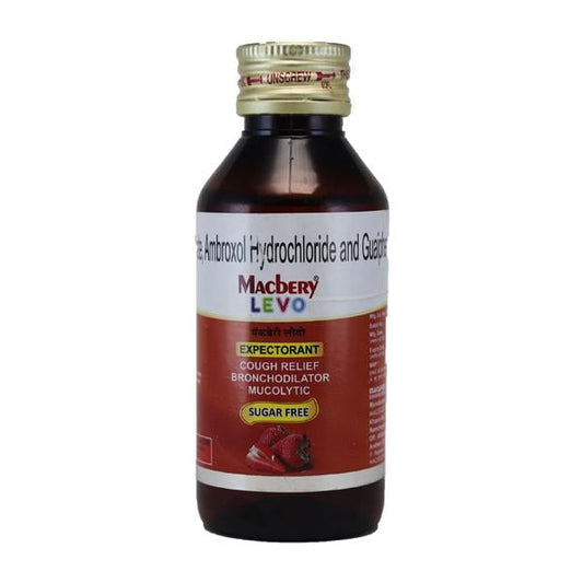 Macbery Levo Sugar Free Expectorant 100ml - Global Surgicals