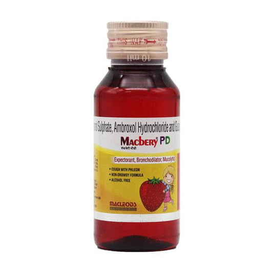 Macbery PD Expectorant 60ml - Global Surgicals