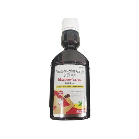 MACBERY Sugar Free Mint Flavour Gargle 150ml - Global Surgicals