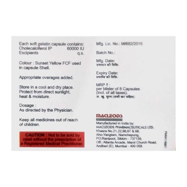 MACBRITE D3 Capsule 8's - Global Surgicals