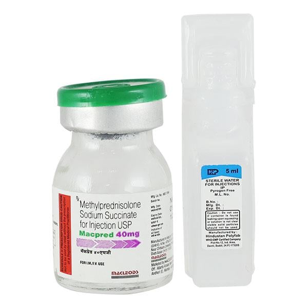 MACPRED 40mg Injection 1's - Global Surgicals