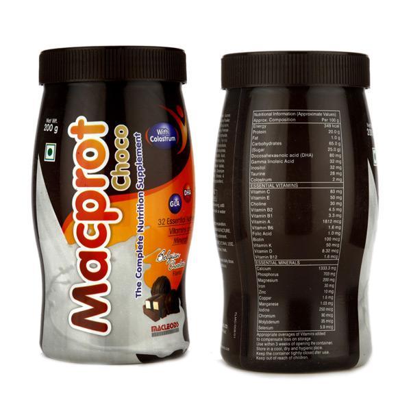 Macprot Choco Powder 200gm - Global Surgicals