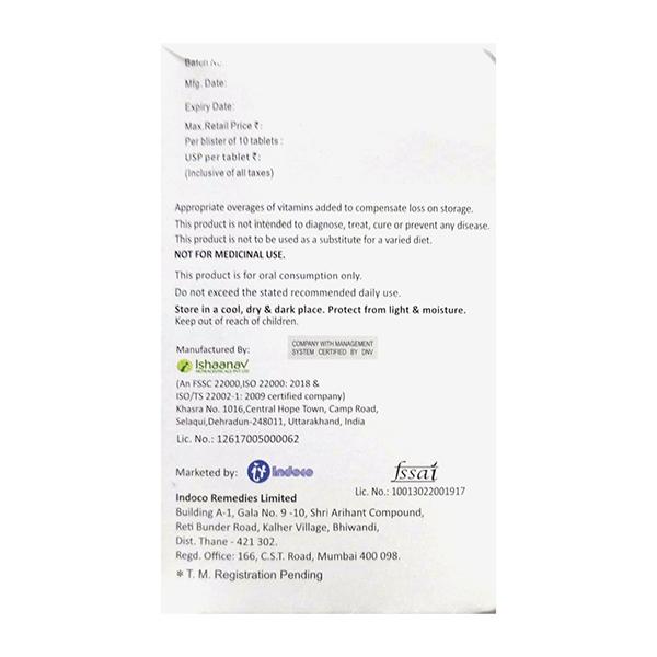 MACUCHEK FORTE NEW NUTRACEUTICAL Tablet 10's - Global Surgicals