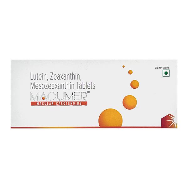 MACUMER Tablet 10's - Global Surgicals