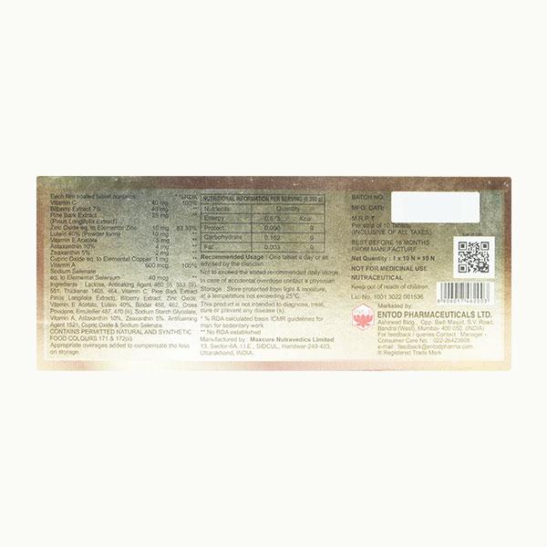MACUSHIELD Tablet 10's - Global Surgicals