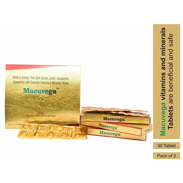 MACUVEGA Tablet 10's - Global Surgicals
