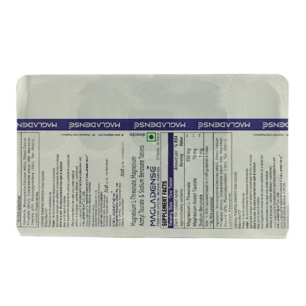 MAGLADENSE Tablet 10's - Global Surgicals