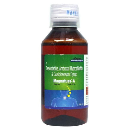 Magnatuss A Cough Syrup 100ml - Global Surgicals