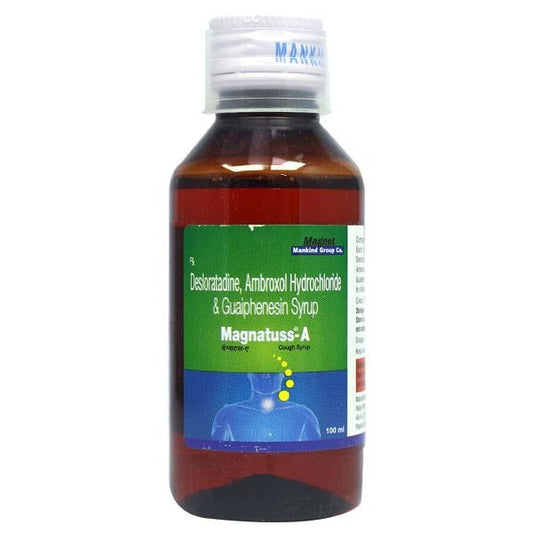 Magnatuss A Cough Syrup 100ml - Global Surgicals