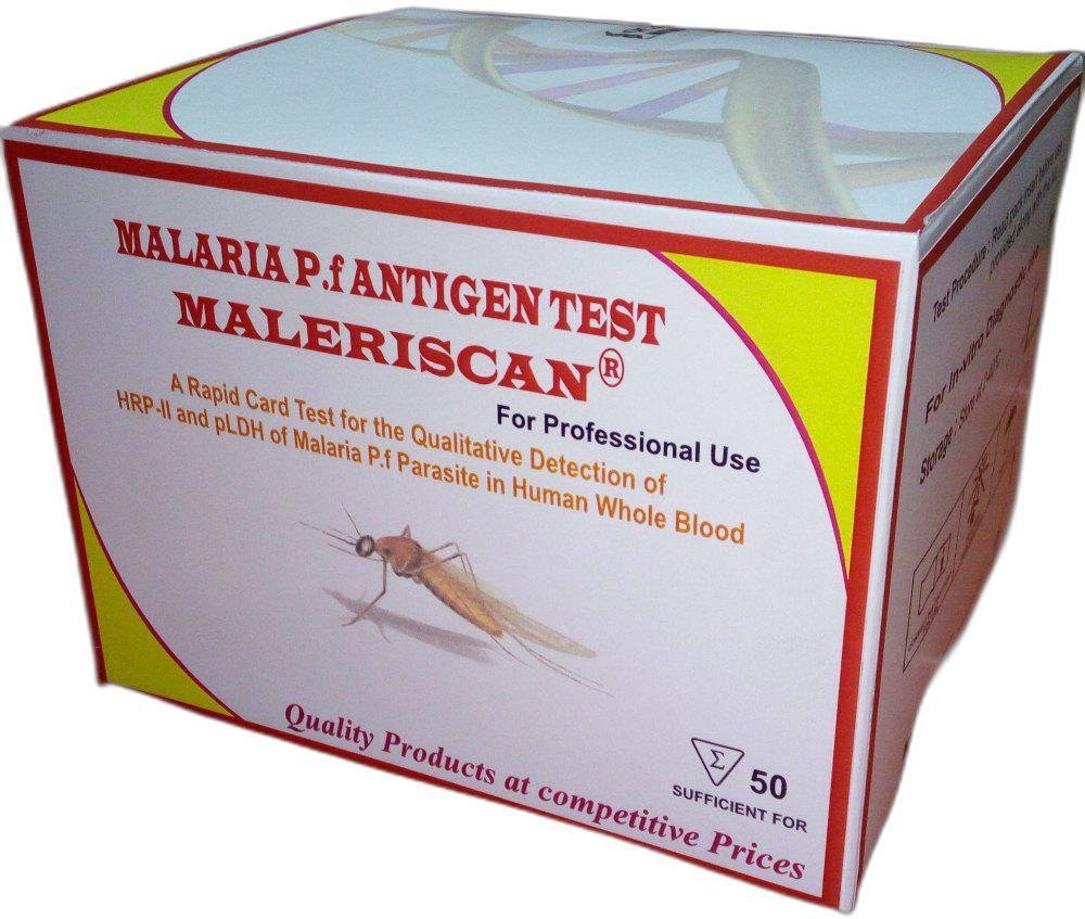 Maleriscan Malaria Pf Antigen Rapid Card - Global Surgicals