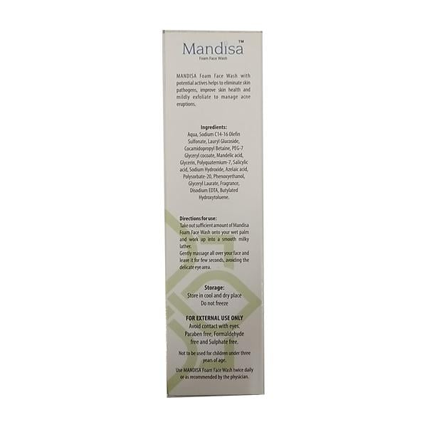 MANDISA FOAM FACE WASH 60ML - Global Surgicals