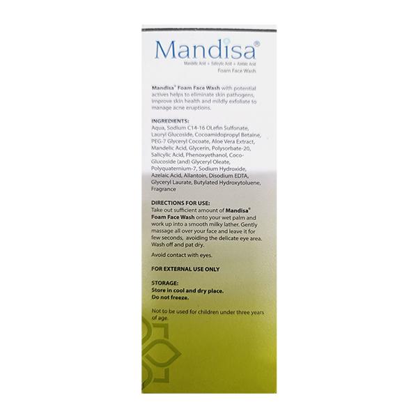 MANDISA FOAMING Face Wash 100ml - Global Surgicals