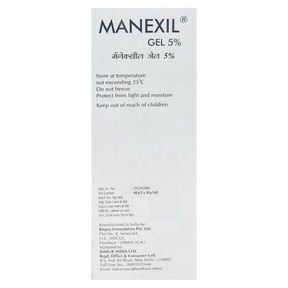 Manexil 5% Gel 60gm - Global Surgicals