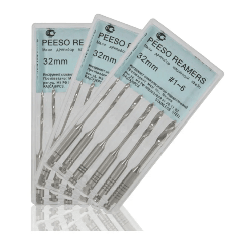 Mani Stainless Steel Peeso Reamers - Global Surgicals