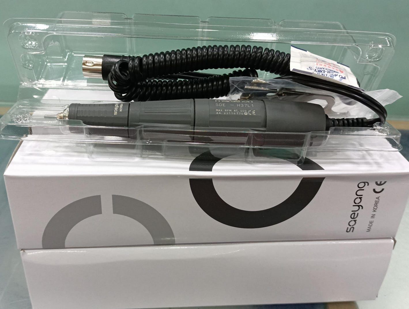 Marathon Saeyang M4 Lab Micromotor Handpiece Only - Global Surgicals