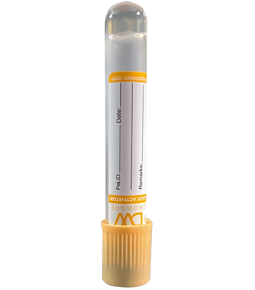 Marcela Gel Clot Activator Blood Collection Tube - Global Surgicals