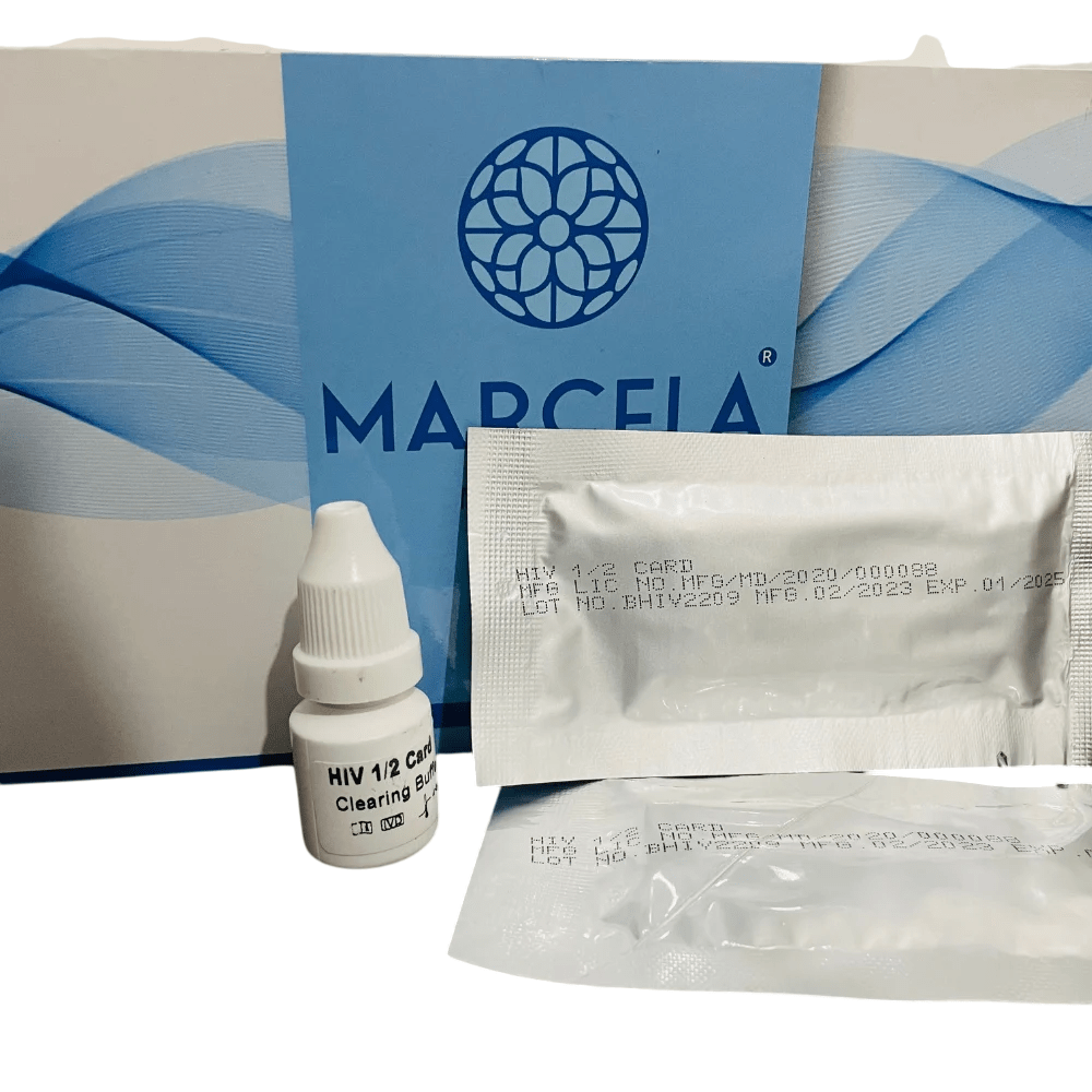 Marcela HIV 1/2 Rapid card - Global Surgicals