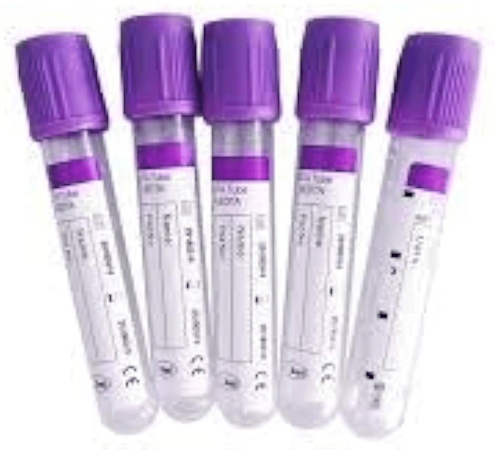 Marcela K2EDTA Non Vacuum Blood Collection Tube - Global Surgicals