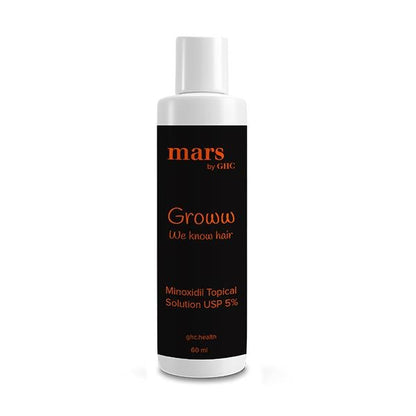 MARS GROWW 5% Topical Solution 60ml - Global Surgicals